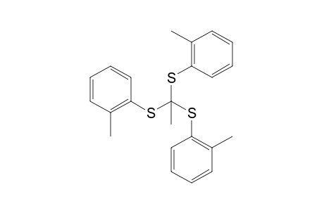 trithioorthoacetic acid, tri-o-tolyl ester