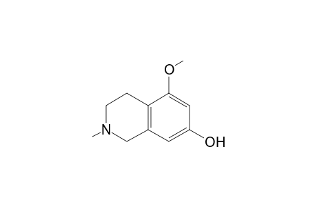 N-Methyl-5-methoxy-7-hydroxy-1,2,3,4-tetrahydroo-isoquinoline