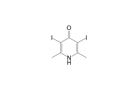 3,5-Diiodo-2,6-dimethyl-4-pyridinol