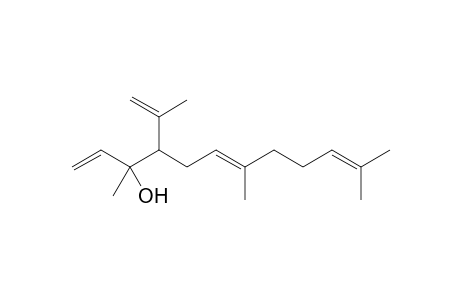 (6E)-3,7,11-trimethyl-4-(1-methylethenyl)-3-dodeca-1,6,10-trienol