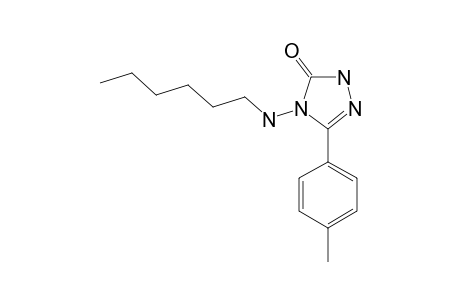4-HEXYLAMINO-5-OXO-3-(PARA-TOLYL)-4,5-DIHYDRO-[1,2,4]-TRIAZOLE