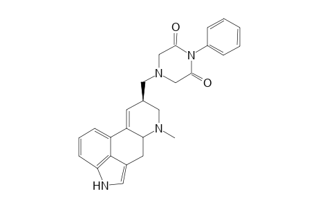[8.beta.-(3,5-dioxo-4-phenylpiperazin-1-yl)-methyl]-9,10-didehydro-6-methylergoline