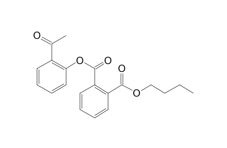 Phthalic acid, 2-acethylphenyl butyl ester