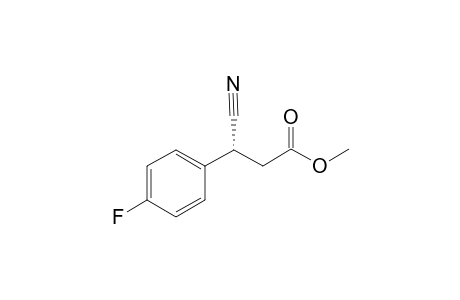 (R)-Methyl 3-cyano-3-(4-fluorophenyl)propanoate