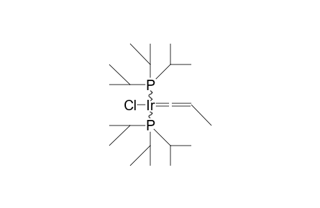 trans-Chloro-bis(triisoropyl-phosphane)-propenylidene-iridium