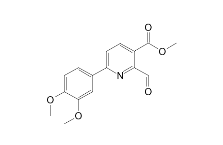 Methyl 2-Formyl-6-(3,4-dimethoxyphenyl)-3-nicotinates