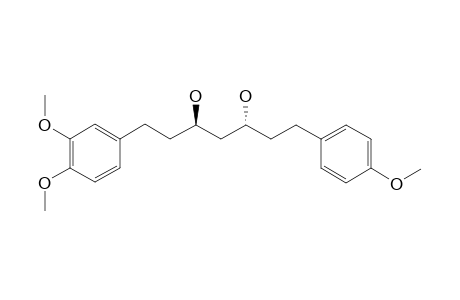 (3R,5R)-3,5-DIHYDROXY-1-(3,4-DIMETHOXYPHENYL)-7-(4-METHOXYPHENYL)-HEPTANE