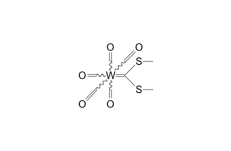 Pentacarbonyl-(bis[methylthio]-carbene)-tungsten