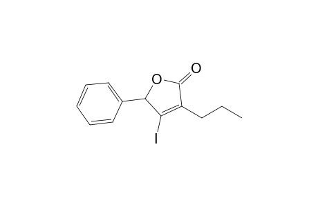 3-Propyl-4-iodo-5-phenylfuran-2(5H)-one