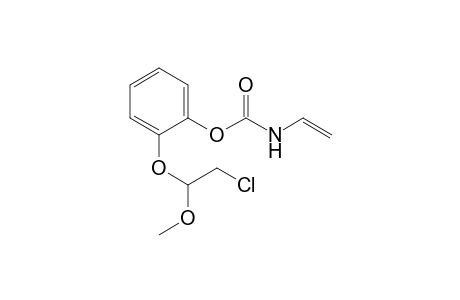 Carbamic acid, ethenyl-, 2-(2-chloro-1-methoxyethoxy)phenyl ester