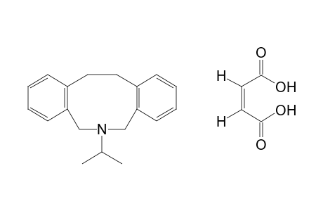 6-isopropyl-5,7,12,13-tetrahydro-6H-dibenz[c,g]azonine, maleate(1:1)