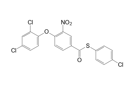 4-(2,4-dichlorophenoxy)-3-nitrothiobenzoic acid, S-(p-chlorophenyl) ester