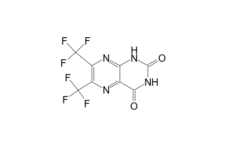 2,4(1H,3H)-Pteridinedione, 6,7-bis(trifluoromethyl)-