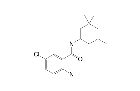 2-amino-5-chloro-N-(3,3,5-trimethylcyclohexyl)benzamide