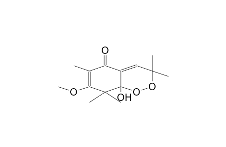 7-Methoxy-3,3,6,8,8-pentamethyl-8a-oxidanyl-1,2-benzodioxin-5-one