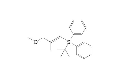 tert-Butyl-[(E)-3-methoxy-2-methyl-prop-1-enyl]-diphenyl-silane