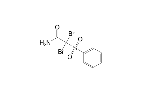 Acetamide, 2,2-dibromo-2-(phenylsulfonyl)-
