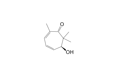 2,7,7-trimethyl-6-oxidanyl-cyclohepta-2,4-dien-1-one