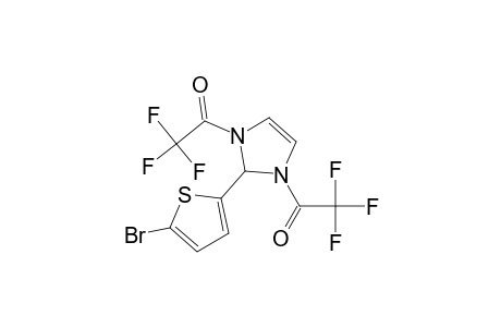 1H-Imidazole, 2-(5-bromo-2-thienyl)-2,3-dihydro-1,3-bis(trifluoroacetyl)-