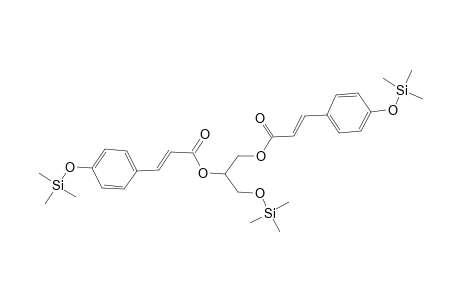 Glycerol <1,2-di-p-coumaroyl->, tri-TMS