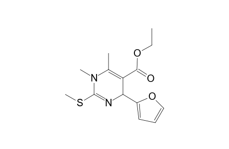 Ethyl 4-(2-furyl)-1,6-dimethyl-2-(methylsulfanyl)-1,4-dihydro-5-pyrimidinecarboxylate