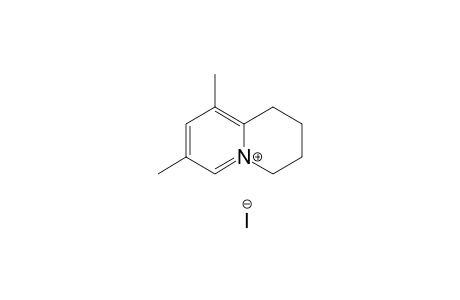 7,9-Dimethyl 1,2,3,4-tetrahydroquinolizinium Iodide