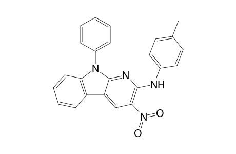 2-(4-Methylphenylamino)-3-nitro-9-phenyl-9H-pyrido[2,3-b]indole