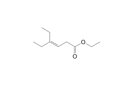 4-Ethyl-3-hexenoic acid, ethyl ester
