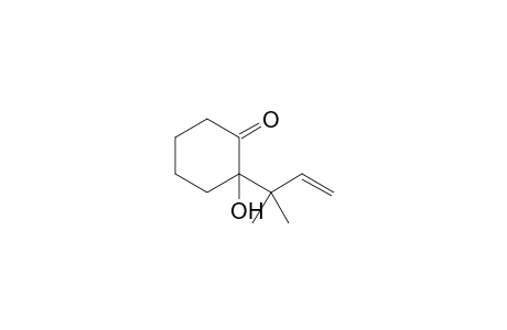 2-(1,1-Dimethylallyl)-2-hydroxycyclohexanone