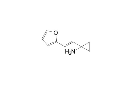 1-[(E)-2-(2-furanyl)ethenyl]-1-cyclopropanamine