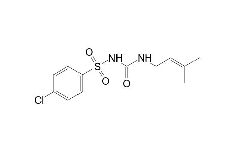 1-[(p-chlorophenyl)sulfonyl]-3-(3-methyl-3-butenyl)urea