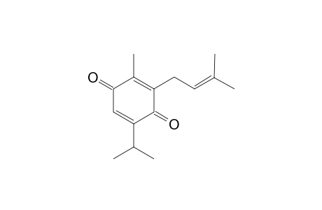 6-(3'-Methylbut-2'-enyl)thymoquinone