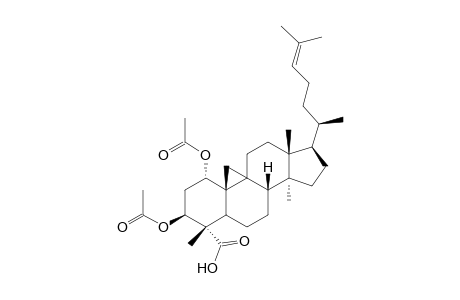 1H,19H-Cyclopropa[9,10]cyclopenta[a]phenanthrene, 9,19-cyclolanost-24-en-28-oic acid deriv.