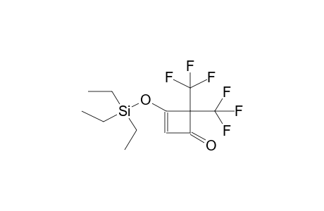 3-TRIETHYLSILOXY-4,4-BIS(TRIFLUOROMETHYL)CYCLOBUT-2-ENONE