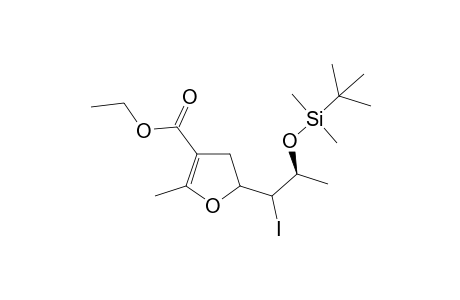 (1S/R,2S,5R/5S)5-[(2S)-2-[(tert-Butyldimethylsilyl)oxy-1-iodopropyl]2-methyl-3-ethoxycarbonyl-4,5-dihydrofuran-