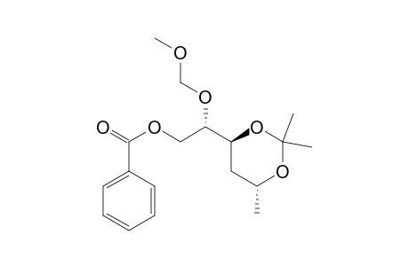 1-O-Benzoyl-4,6-dideoxy-3,5-O-isopropylidene-2-O-(methoxymethyl)-D-glucitol