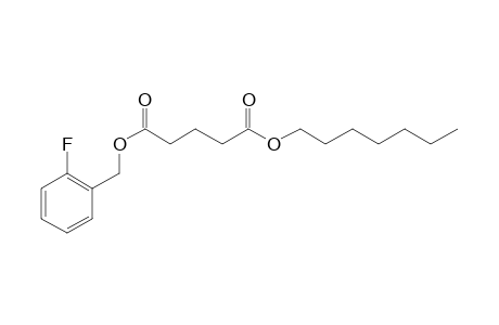 Glutaric acid, 2-fluorobenzyl heptyl ester