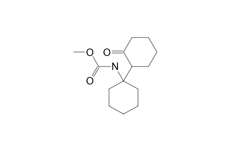 N-[1-(2-ketocyclohexyl)cyclohexyl]carbamic acid methyl ester