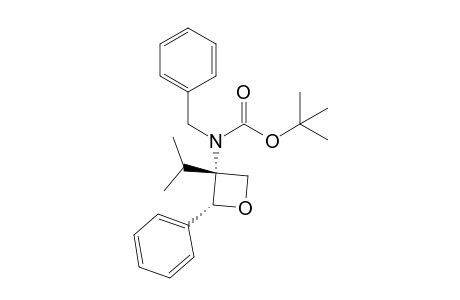 N-(phenylmethyl)-N-[(2R,3R)-2-phenyl-3-propan-2-yl-3-oxetanyl]carbamic acid tert-butyl ester