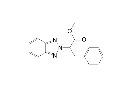 methyl 2-(2H-benzo[d][1,2,3]triazol-2-yl)-3-phenylpropanoate