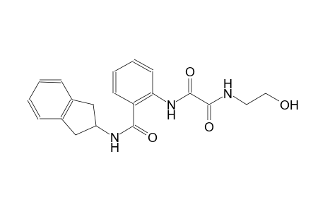 ethanediamide, N~1~-[2-[[(2,3-dihydro-1H-inden-2-yl)amino]carbonyl]phenyl]-N~2~-(2-hydroxyethyl)-