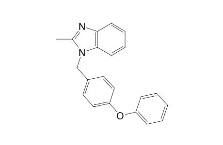 1H-Benzimidazole, 2-methyl-1-[(4-phenoxyphenyl)methyl]-