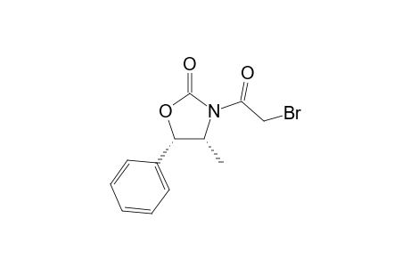 (4R,5S)-3-(2-bromanylethanoyl)-4-methyl-5-phenyl-1,3-oxazolidin-2-one