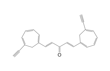 1,5-Bis(6-ethynylcyclohepta-1,3,5-trienyl)penta-1,4-dien-3-one