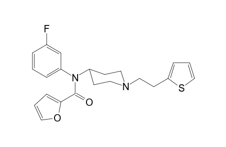 N-3-Fluorophenyl-N-(1-[2-(thiophen-2-yl)ethyl]-piperidin-4-yl)furan-2-carboxamide