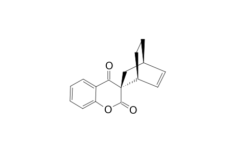 (3RS,1'RS,4'RS)-SPIRO-[2H,4H-[1]-BENZOPYRAN-3,2'-BICYClO-[2.2.2]-OCT-5'-ENE]-2,4-DIONE