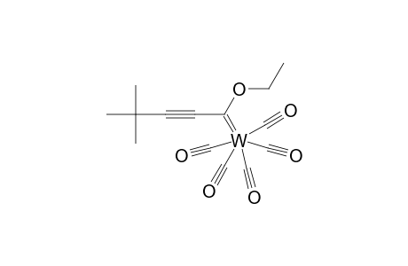 Pentacarbonyl [1-ethoxy-4,4-dimethyl-2-pentynylidene] tungsten