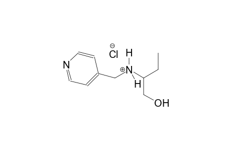 4-pyridinemethanaminium, N-[1-(hydroxymethyl)propyl]-, chloride