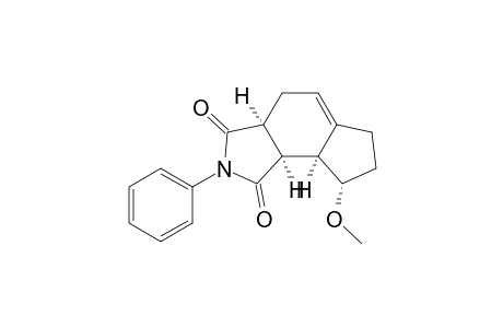 Cyclopent[e]isoindole-1,3(2H,3aH)-dione, 4,6,7,8,8a,8b-hexahydro-8-methoxy-2-phenyl-, (3a.alpha.,8.alpha.,8a.alpha.,8b.alpha.)-