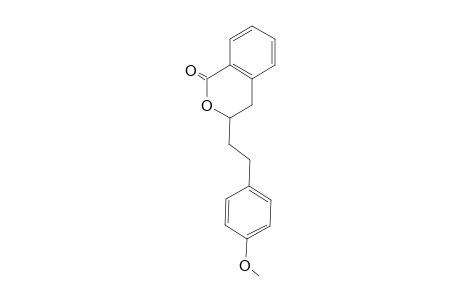 3-[2-(4-methoxyphenyl)ethyl]-3,4-dihydro-1H-2-benzopyran-1-one
